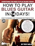 Play Blues Guitar In 14 Days Daily Lessons For Learning Blues Rhythm And Lead Guitar In Just Two Weeks Play Guitar In 14 Days