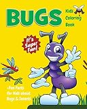 Bugs Kids Coloring Book Fun Facts For Kids About Bugs Insects Children Activity Book For Boys Girls Age 38 With 30 Super Fun Coloring Pages Of Cool Kids Learning Animals Volume 16