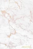Journal Elegant White Marble Rose Gold Veins Marble Gold Journal 120 Collegeruled Pages 6 X 9 Size Marble Gold Collection Journal Notebook Diary Composition Book
