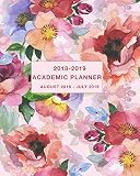 Academic Planner 20182019 August 2018 July 2019 Daily Weekly And Monthly Calendar And Planner Academic Year August 2018 July 2019