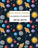 Academic Planner 20182019 Keep Moving Forward Daily Weekly And Monthly Calendar And Planner Academic Year August 2018 July 2019