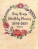 Four Years Monthly Planner 20182021 Diary Monthly Schedule Organizer Agenda For 4 Years Month Per Page Calendar Appointment Gift Notebook Letter Sized 85 X 11 Inch 2159 X 2794 Cm