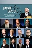 Days Of Awe Days Of Joy Divrei Torah On Elul Rosh Hashana Yom Kippur And Sukkos From 19992017 On Torahweborg
