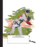 Composition Book Baseball Composition Book For School Wide Ruled100 Pages For School Studentteacher
