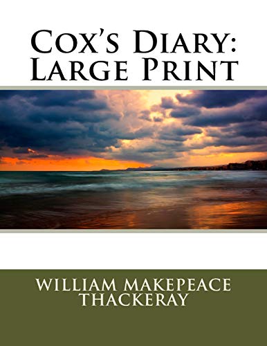 Cox's Diary book cover
