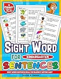 Sight Words Sentences Ideal For Reading Writing Habit Kindergarten Sight Words For Progressing The Language Command Overall Knowledge Volume 3 Sight Word Books