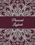 Password Logbook Classic Mandala 85 X 11 The Personal Internet Address Password Log Book With Tabs Alphabetized Internet Password Logbook Password Organizer Notebook