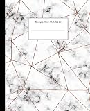 Composition Notebook Rose Gold Marble College Ruled Blank Lined Cute Notebooks For Girls Women Teens Kids School Writing Notes Journal 75 X 925 In