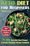 Keto Diet For Beginners 21day Keto Diet Meal Planner Everyday Ketogenic Kitchen Cookbook Keto Diet For Dummies Ketogenic Meals