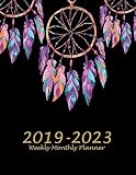 20192023 Weekly Monthly Planner Beauty Dreamcatcher Black Book 85 X 11 Five Year 20192023 Calendar Planner Monthly Calendar Schedule Organizer 60 Months Calendar Planner
