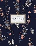 Weekly Planner 2019 Floral Planner 85 X 11 In 2019 Organizer With Bonus Dotted Grid Pages Inspirational Quotes Todo Lists Pretty Flowers And Butterflies 2019 Planner Volume 1