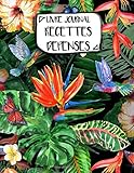 Livre Journal Recettes D%C3%A9penses: A4  %C3%A2 106 Pages   Plantes Et Cactus   Couverture Souple Glossy   Autoentrepreneur   Budget   Micro Bic   Micro Bnc