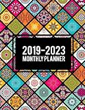 20192023 Monthly Planner Colorful Mandala Book 85 X 11 Five Year 20192023 Calendar Planner Monthly Calendar Schedule Organizer 60 Months Calendar Planner