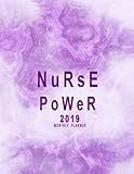 2019 Monthly Planner Nurse Power 2019 Planner January 2019 To December 2019 12 Month Calendar 2019 Monthly Calendar Planner 52 Week 2019 A Glance Calendar Nurse Planner Nurse Gifts