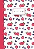 Carnet De Recettes: Cahier %C3%A0 Compl%C3%A9ter Pour 100 Recettes, 18x25cm, Motif Framboises