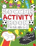 Soccer Activity Book For Kids Aged 612