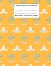 Composition Notebook: Wide Ruled Cactus Cute Composition Notebook, Girl Boy School Notebook, College Notebooks, Composition Book, 8.5" x 11": Volume 2 ... Notebooks For Home School Boys And Girls)