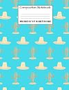 Composition Notebook: Wide Ruled Cactus Cute Composition Notebook, Girl Boy School Notebook, College Notebooks, Composition Book, 8.5" x 11": Volume 5 ... Notebooks For Home School Boys And Girls)