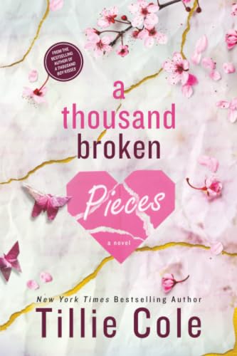 Broken book cover