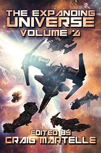 The Expanding Universe 4: Space Adventure, Alien Contact, & Military Science Fiction book cover