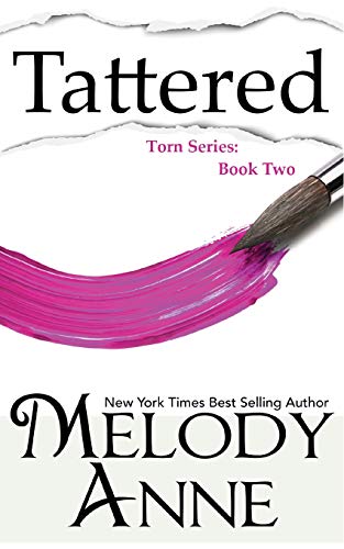 Tattered book cover