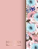 20192021 Three Year Planner Flowers Marble Texture Three Year Calendar 20192021 3 Year Planner 36 Month Calendar Monthly Calendar Planner Monthly Planner 3 Year Volume 5