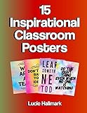 15 Inspirational Classroom Posters School Classroom And Teacher Decorations 11 X 85