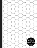 Specialty Journal Paper Composition Notebook Hexagon Paper Large Honeycomb Hex Grid Pages 5 Inch Sides Bio Organic Chemistry And Geometry Honeycomb Hex Exercise Book