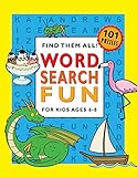 Word Search Fun For Kids Ages 68