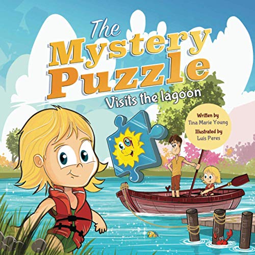 Cover of Mystery Puzzle Visits the Lagoon