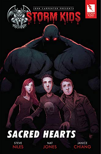 Storm Kids- Sacred Hearts (By: Steve Niles) cover