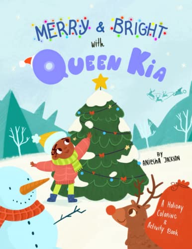 Cover of Merry & Bright with Queen Kia