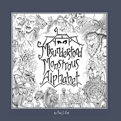 Cover of Misunderstood Monstrous Alphabet