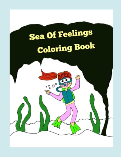 Cover of Sea of Feelings Coloring Book