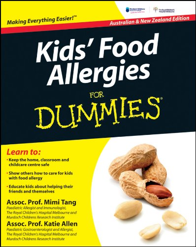 Cover of Kids' Food Allergies for Dummies