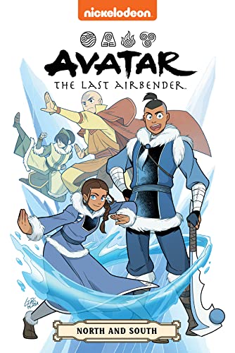 Cover of Avatar the Last Airbender: North and South (Nickelodeon: Graphic Novel)