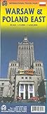 Warsaw City Map 19k Poland East 1650k Itm 2s
