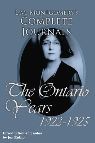 The Ontario Years, 1922-1925 cover