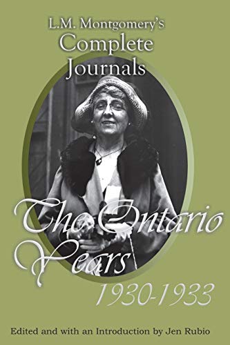 The Ontario Years, 1930-1933 cover