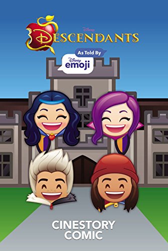 Cover of Disney Descendants as told by Disney emoji