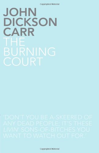 The Burning Court book cover