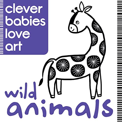 Cover of Clever Babies Love Art - Wild Animals