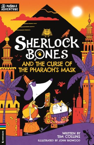 Sherlock Bones and the Curse of the Pharaoh’s Mask book cover