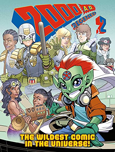 2000 AD Regened Volume 2 (With: Roger Langridge,John Reppion,Matthew Smith,Laura Bailey,Anna Readman,Nicolò Assirelli) cover