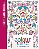 Colour Therapy 20 Notecards Envelopes