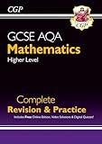 Gcse Maths Aqa Complete Revision Practice Higher Grade 91 Course With Online Edition