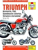 Triumph Bonneville T100 Speedmaster America Thruxton Scrambler 2001 To 2015