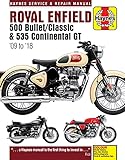Royal Enfield 500 Bullet Classic 535 Continental Gt Haynes Service Repair Manual 09 To 18