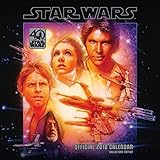 Star Wars 40th Anniversary Official 2018 Calendar   Square Wall Format