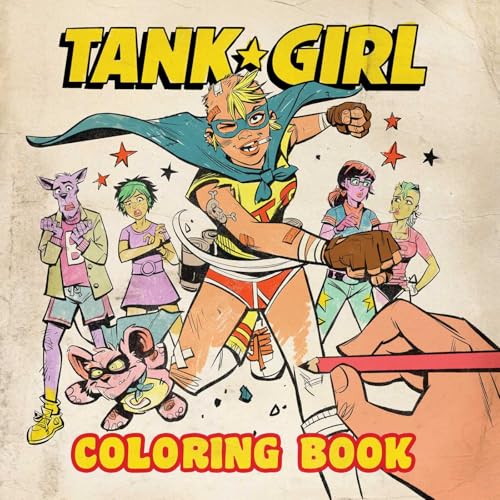 Tank Girl Coloring Book (By: Alan C. Martin) cover